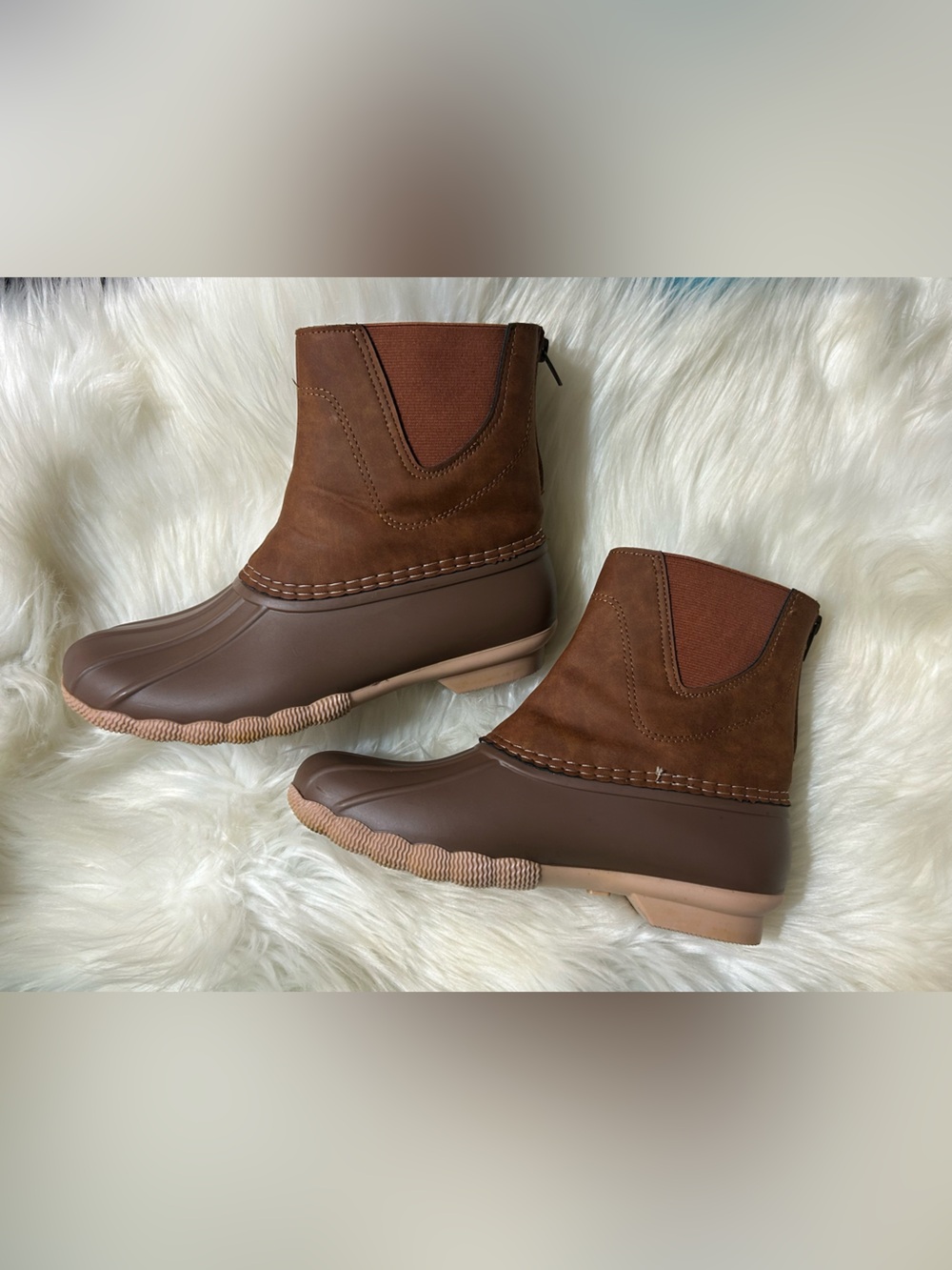 Outwoods Women’s Ankle Duck Boots - Picture 2 of 13